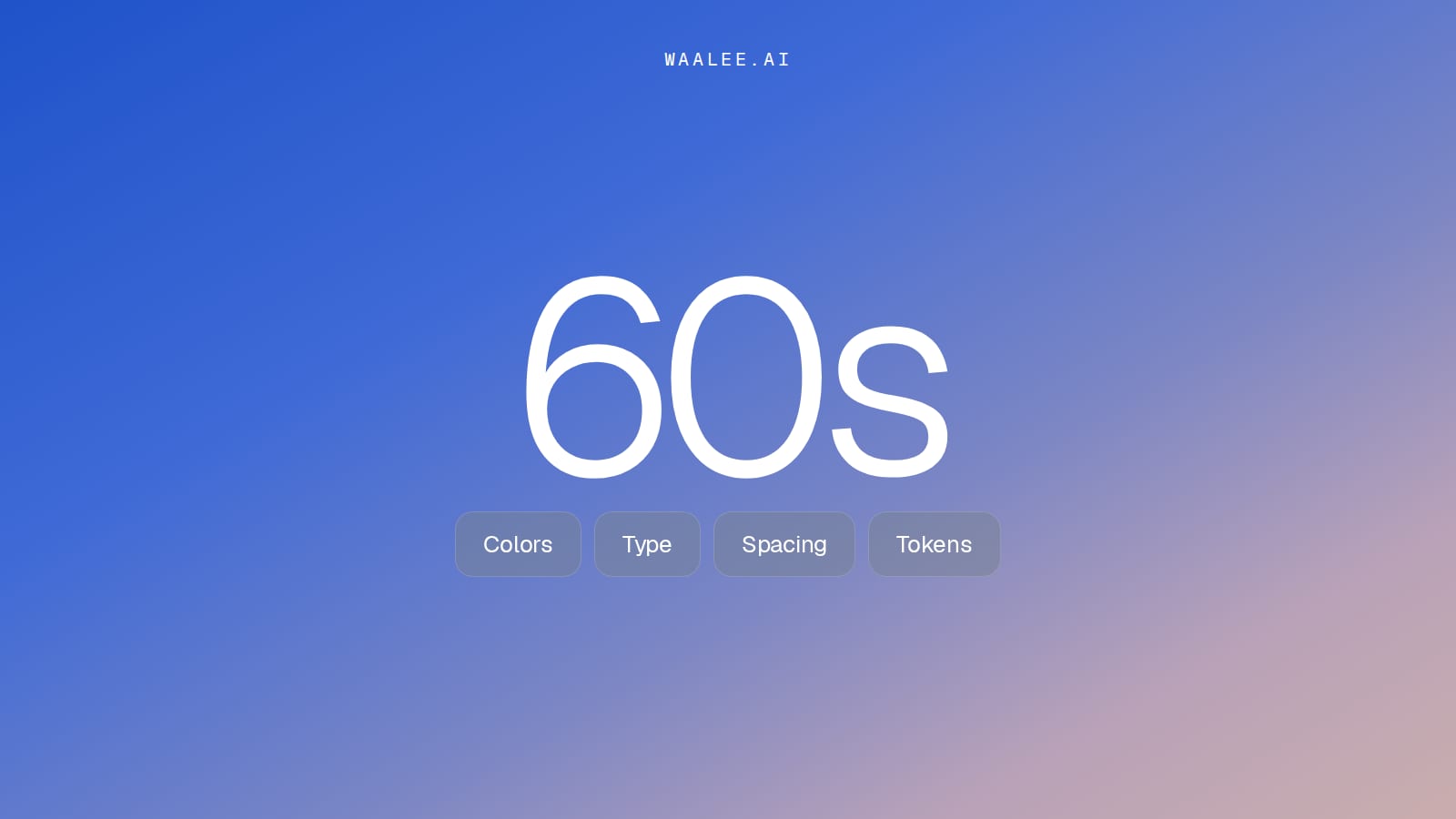 How to extract a full design system from any website in 60 seconds